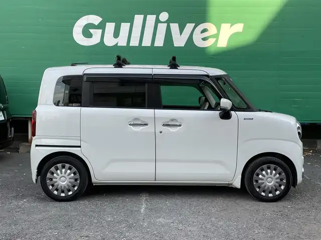スズキ ワゴンＲ スマイル HYBRID X 東京都 2022(令4)年 3.5万km ピュアホワイトP 外部検査済み/全方位モニター付きメモリーナビゲーション/・9インチメモリーナビ/(フルセグTV/DVD/CD/スマートフォン連携/USB)/・ステアリングスイッチ/・フロント/サイド/バックカメラ/セーフティープラスパッケージ/・アダプティブクルーズコントロール/・カラーヘッドアップディスプレイ/・カラーマルチインフォメーションディスプレイ/マイルドハイブリッド/アイドリングストップシステム/両側パワースライドドア/シートヒーター(運転席)/前後ドライブレコーダー(ZDR035)/寒冷地仕様/純正フロアマット/保証書/取扱説明書/スペアキー×1