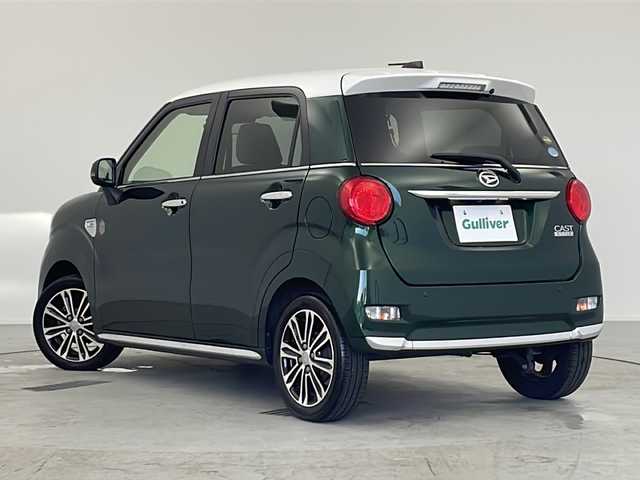 ダイハツ キャスト スタイル G リミテッド SAⅢ 愛知県 2019(平31)年 4.1万km ダークエメラルドマイカ 純正SDナビ/フルセグTV/BT/CD/DVD/AM/FM/全周囲カメラ/ドライブレコーダー　前/ETC/スマートアシストIII/シートヒーター/プッシュスタート/スマートキー/LEDオートヘッドライト/フォグランプ/電動格納ミラー/横滑り防止/アイドリングストップ/ステアリングスイッチ/純正15インチAW/純正フロアマット