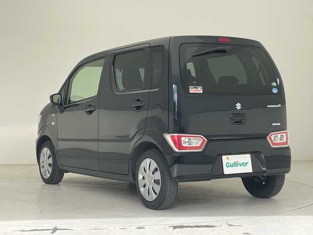 スズキ ワゴンＲ HYBRID FX 沖縄県 2018(平30)年 6.8万km ブルーイッシュブラックパール3 禁煙車　/純正オーディオ　/(CD　AUX AM　FX)/横滑り防止装置　/盗難防止装置装置　/前後ドライブレコーダー　/ＥＴＣ　/シートヒーター　/オートエアコン　/ベンチシート　/アイドリングストップ　/社外フロアマット　/ＡＢＳ/パワーステアリング/パワーウィンドウ