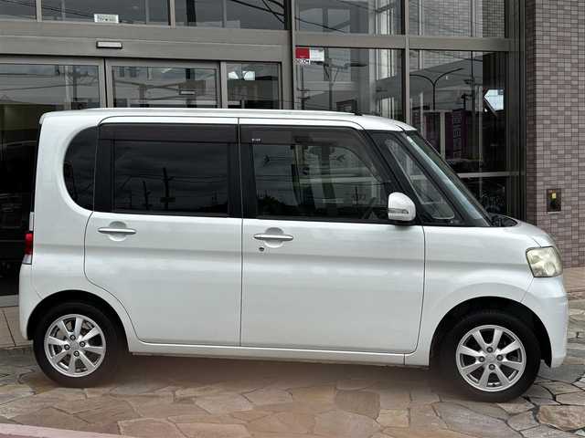 ダイハツ タント X リミテッド 静岡県 2010(平22)年 11.7万km パール ・純正オーディオ/CD/AM/FM/・片側パワースライドドア/・スマートキー/・前後ドライブレコーダー/・オートエアコン/・純正アルミホイール