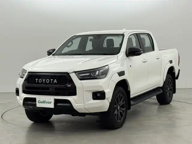 トヨタ ハイラックス Z GRスポーツ 福岡県 2022(令4)年 4.3万km 白 純正ナビ　/全方位カメラ　/衝突軽減システム　/レーンキープ　/クリアランスソナー　/トランスファースイッチ　/クルーズコントロール　/ダウンヒルアシスト　/リヤデフロック　/パドルシフト　/ハーフレザー　/パワーシート