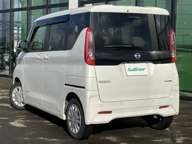 日産 ルークス X 道南・函館 2022(令4)年 4.4万km ホワイトパール /純正ナビ//フルセグTV//夏冬タイヤ//全方位カメラ//純正エンジンスターター//ドライブレコーダー前後//ETC//エマージェンシーブレーキ//車線逸脱警報//クリアランスソナー//オートマチックハイビーム//片側パワースライドドア//前席シートヒーター//リヤシーリングファン//シートバックテーブル//オートライト//スマートキー//エンジンプッシュスタート//ワンオーナー