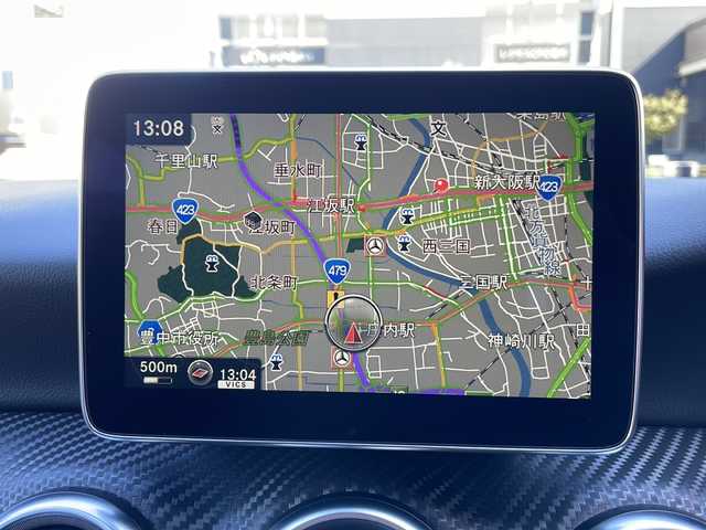 メルセデス・ベンツ Ａ１８０ AMG スタイル 大阪府 2015(平27)年 2.6万km ジュピターレッド 純正ナビ【TV/BlueTooth/CD・DVD】/バックカメラ/メモリー機能付パワーシート【運転席】/クルーズコントロール/アイドリングストップ/前席シートヒーター/アダプティブハイビームアシスト/パークトロニック/LEDヘッドランプ/前後ドライブレコーダー/18インチ5本スポークアルミホイール/パドルシフト/DYNAMICSELECT