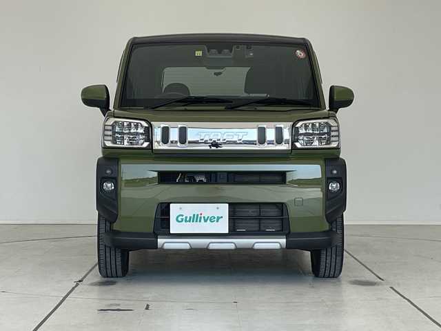 ダイハツ タフト G ターボ クロムベンチャー 愛知県 2022(令4)年 3.6万km フォレストカーキメタリック SDナビ/ガラスルーフ/レーダークルーズコントロール/シートヒーター/バックカメラ/コーナーセンサー/純正アルミホイール/ルーフレール/LEDヘッドライト/オートマチックハイビーム/ドライブレコーダー/ETC/衝突軽減システム/フルセグ/CD DVD/Bluetooth/ステアリングスイッチ/スマートキー/プッシュスタート