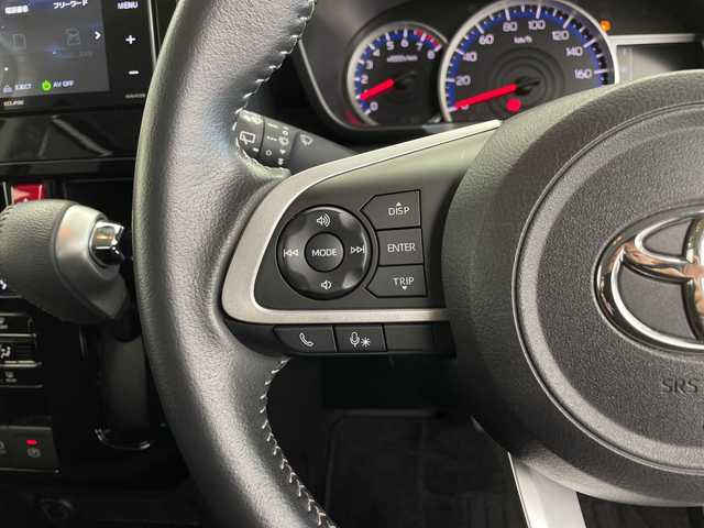 トヨタ ルーミー カスタムG－T 鹿児島県 2021(令3)年 1.4万km パールホワイトⅢ 社外ナビ/（CD・DVD/BT/フルセグ）/両側パワスラ/コーナーセンサー/ACC/オートブレーキホールド/バックカメラ/電動パーキング/コーナーセンサー/リアサンシェード/オートライト/スマートキー/プッシュスタート