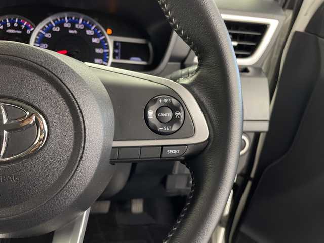 トヨタ ルーミー カスタムG－T 鹿児島県 2021(令3)年 1.4万km パールホワイトⅢ 社外ナビ/（CD・DVD/BT/フルセグ）/両側パワスラ/コーナーセンサー/ACC/オートブレーキホールド/バックカメラ/電動パーキング/コーナーセンサー/リアサンシェード/オートライト/スマートキー/プッシュスタート