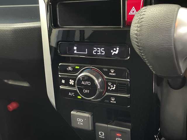 トヨタ ルーミー カスタムG－T 鹿児島県 2021(令3)年 1.4万km パールホワイトⅢ 社外ナビ/（CD・DVD/BT/フルセグ）/両側パワスラ/コーナーセンサー/ACC/オートブレーキホールド/バックカメラ/電動パーキング/コーナーセンサー/リアサンシェード/オートライト/スマートキー/プッシュスタート