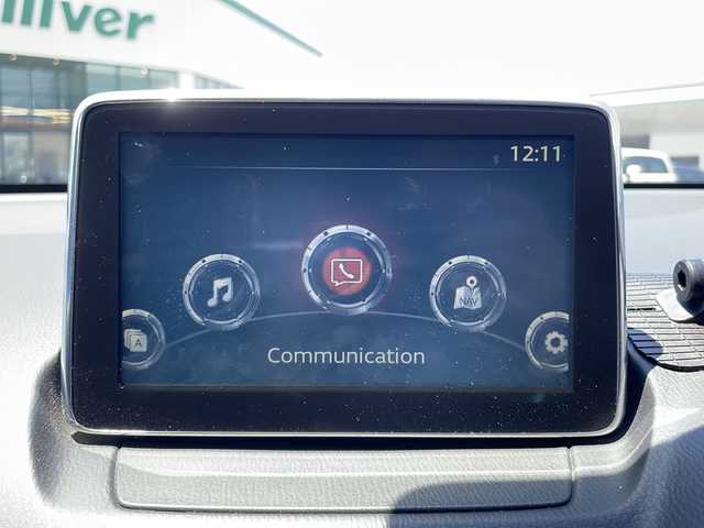 マツダ デミオ 13S 山口県 2015(平27)年 7.6万km ディープクリスタルブルーマイカ 純正HDDナビ/Bluetooth接続/アイドリングストップ/スペアキー有/LEDライト/パワーウィンドウ/パワーステアリング/W+ダブルエアバッグ/衝突被害軽減システム/盗難防止装置/横滑り防止装置/ABS/エアシート/シートヒーター