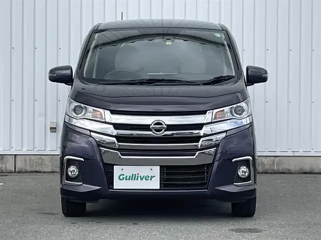 日産 デイズ HWS X プレミアムセレクション 福岡県 2018(平30)年 5.4万km プレミアムパープルP 全周囲カメラ/社外ナビ（ＣＮ－ＲＥ０４ＷＤ）/衝突軽減ブレーキ/オートハイビーム/フルセグＴＶ/ＣＤ／ＤＶＤ再生/ハーフレザー/ＨＩＤヘッドライト/純正１５ＡＷ/スマートキー/プッシュスタート/ＥＴＣ