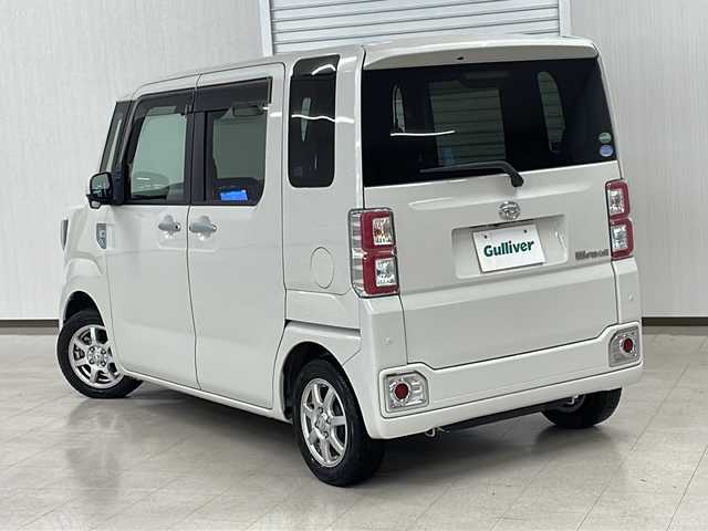 ダイハツ ウェイク G ターボ　レジャーエディション SA Ⅲ 熊本県 2020(令2)年 6.8万km パールホワイトⅢ 純正ＳＤナビ（ＣＤ/ＢＴ/ラジオ/フルセグ）/バックカメラ/ＥＴＣ/両側パワースライドドア/コーナーセンサー/衝突軽減システム/横滑り防止装置/オートライト/オートハイビーム/フォグランプ/ＬＥＤヘッドライト/ステアリングスイッチ/プッシュスタート/スマートキー2本/純正フロアマット/社外13インチＡＷ