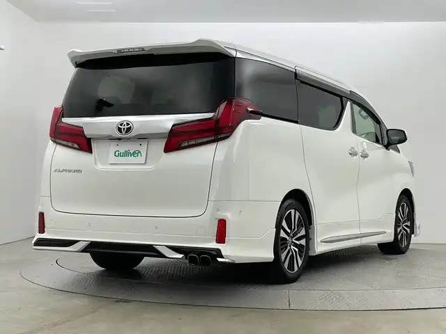 トヨタ アルファード S Cパッケージ 新潟県 2020(令2)年 5.6万km ホワイトパールクリスタルシャイン 禁煙車/ワンオーナー/メーカーOP純正10.5インチT-Connectナビ/　　（T-Connect無料期間終了）/JBLプレミアムサウンドシステム/　USB/Bluetooth/Miracast/フリップダウンモニター/アラウンドビューモニター/デジタルインナーミラー/コーナーセンサー/Wサンルーフ/両側パワースライドドア/パワーバックドア/黒革シート/電動/エア/ヒーター/モデリスタフルエアロ/モデリスターマフラー/スマートキー×2/ETC2.0/LEDヘッドライト/オートライト/オートハイビーム/フォグランプ/衝突被害軽減ブレーキ/レーダークルーズコントロール/新車時保証書/取扱説明書/ナビ取説