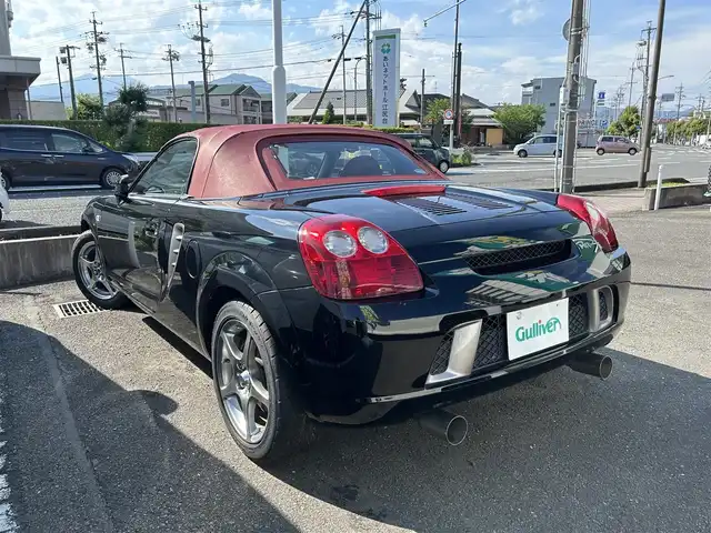 トヨタ ＭＲ－Ｓ V エディション ファイナルVer 静岡県 2007(平19)年 2.4万km ブラック 登録時23342キロ/6速マニュアル/純正アルミホイール/（フロント15インチ、リア16インチ）/レザーシート/ポータブルナビ/社外HIDライト/社外マフラー/キーレス/ETC/新車時保証書/取扱説明書
