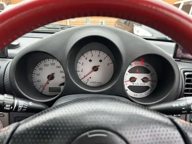 トヨタ ＭＲ－Ｓ V エディション ファイナルVer 静岡県 2007(平19)年 2.4万km ブラック 登録時23342キロ/6速マニュアル/純正アルミホイール/（フロント15インチ、リア16インチ）/レザーシート/ポータブルナビ/社外HIDライト/社外マフラー/キーレス/ETC/新車時保証書/取扱説明書
