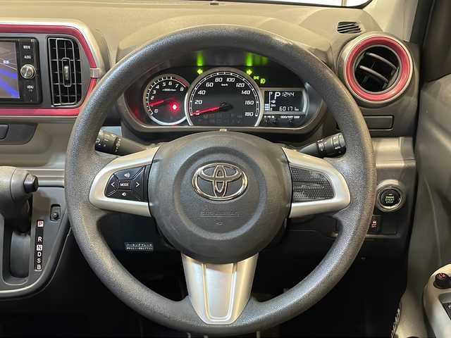 トヨタ パッソ モーダ　S 道央・札幌 2017(平29)年 6.1万km ブラックマイカメタリック/パウダリーベージュメタリック 2トーン ワンオーナー/４WD/バックカメラ/ETC/アイドリングストップ/ドアバイザー/スペアキー１本/格納電動ウィンカーミラー/純正ナビ　TV/FM/AM/Bluetooth/スタッドレス車載