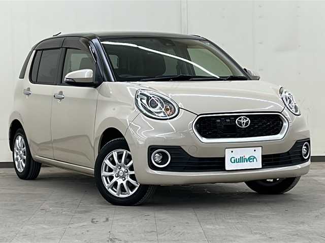 トヨタ パッソ モーダ　S 道央・札幌 2017(平29)年 6.1万km ブラックマイカメタリック/パウダリーベージュメタリック 2トーン ワンオーナー/４WD/バックカメラ/ETC/アイドリングストップ/ドアバイザー/スペアキー１本/格納電動ウィンカーミラー/純正ナビ　TV/FM/AM/Bluetooth/スタッドレス車載