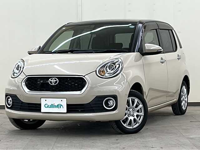 トヨタ パッソ モーダ　S 道央・札幌 2017(平29)年 6.1万km ブラックマイカメタリック/パウダリーベージュメタリック 2トーン ワンオーナー/４WD/バックカメラ/ETC/アイドリングストップ/ドアバイザー/スペアキー１本/格納電動ウィンカーミラー/純正ナビ　TV/FM/AM/Bluetooth/スタッドレス車載