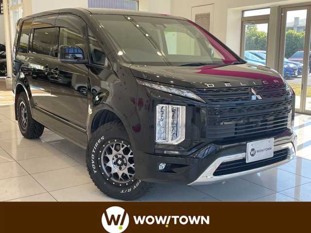 三菱 デリカＤ：５ G パワーパッケージ 埼玉県 2019(平31)年 5万km ダイヤモンドブラックマイカ 三菱e-Assist /フリップダウンモニター /純正メモリナビ/　　CD/DVD/BT/フルセグ /全方位カメラ /両側電動ドア /パワーバックドア /オートクルーズコントロール /LEDオートライト /シートヒーター /ブラインドスポットモニター /パドルシフト/電子パーキング/ETC