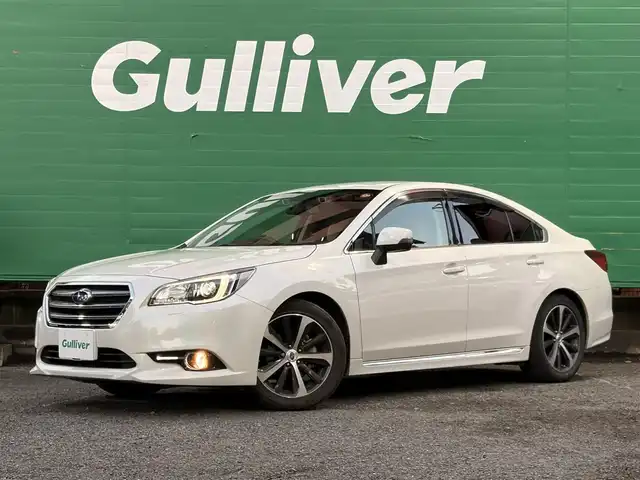 スバル レガシィ Ｂ４ リミテッド 道東・釧路十勝 2016(平28)年 3.6万km クリスタルホワイトP ワンオーナー/純正8インチSDナビ（CN-LR810DFA）/(BT/フルセグTV/CD/DVD)/アイボリー革シート/シートヒーター/(運転席/助手席/後席左右)/前席パワーシート/純正前方ドライブレコーダー/アイサイトver3/・プリクラッシュブレーキ/・ステレオカメラ/・誤発進抑制機能/・全車速追従機能/・車線逸脱抑制機能/アドバンスセイフティーパッケージ/・後側方警戒支援システム/・ハイビームアシスト/ブラインドスポットモニター/純正18インチアルミ/純正フロアマット/ETC2.0/取扱説明書/保証書/スペアキー