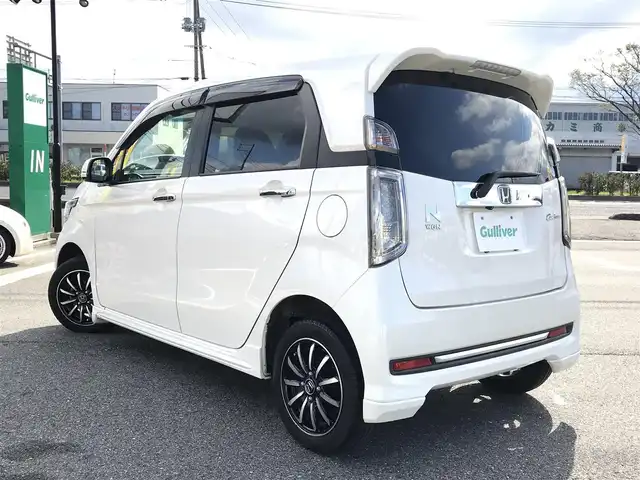 ホンダ Ｎ ＷＧＮ カスタム G SSパッケージ 鳥取県 2018(平30)年 7.4万km プレミアムホワイトパールⅡ ４・W・D/純正ナビ/フルセグ/DVD/CD/BT/USB/バックカメラ/衝突被害軽減システム/クルーズコントロール/横滑り防止装置/ビルトインETC/ドライブレコーダー/ハーフレザーシート/前席シートヒーター/キセノンヘットライト/フォグライト/純正14インチアルミホイール/プッシュエンジンスタート/アイドリングストップ/スペアキー/フロアマット・ドアバイザー