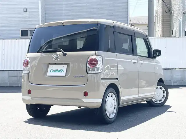 ダイハツ ムーヴ キャンバス G ホワイトアクセント リミテッド SAⅢ 栃木県 2020(令2)年 0.9万km ナチュラルベージュマイカM ワンオーナー/両側パワースライドドア/メモリナビ（AM/FM/CD/DVD/BT/フルセグTV）/アラウンドビューモニター/ドライブレコーダー/オートハイビーム/ETC/オートリトラクタブルミラー/サマータイヤ４本積み込み/保証書/取説/スペアキー