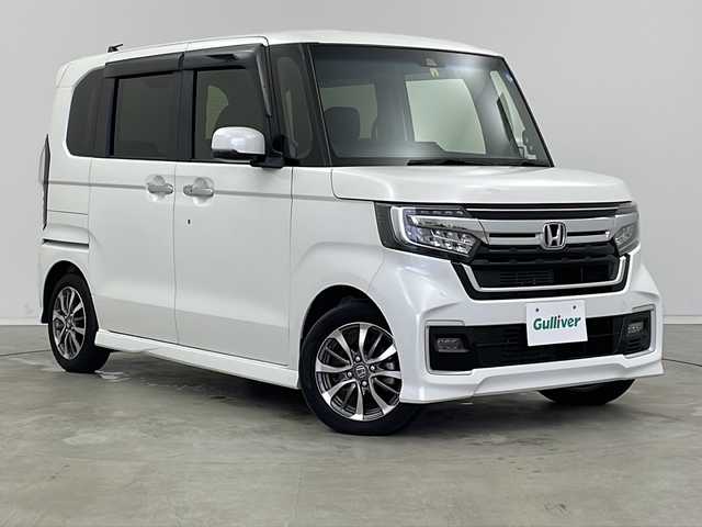 ホンダ Ｎ ＢＯＸ カスタム L 新潟県 2022(令4)年 1.7万km プラチナホワイトパール 禁煙車/ホンダセンシング/メモリナビ(フルセグ)/パワースライドドア/LEDヘッドライト/フォグライト/バックカメラ/ステアリングリモコン/シートヒーター/前方ドライブレコーダー/ETC/スペアキー/保証書・取説