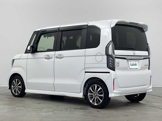 ホンダ Ｎ ＢＯＸ カスタム L 新潟県 2022(令4)年 1.7万km プラチナホワイトパール 禁煙車/ホンダセンシング/メモリナビ(フルセグ)/パワースライドドア/LEDヘッドライト/フォグライト/バックカメラ/ステアリングリモコン/シートヒーター/前方ドライブレコーダー/ETC/スペアキー/保証書・取説