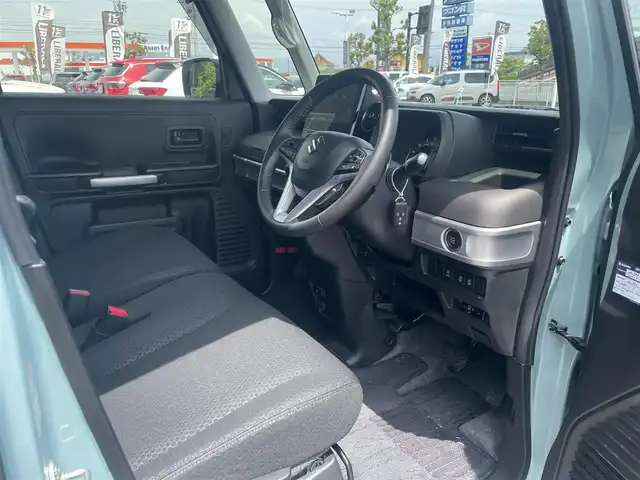 スズキ スペーシア ギア HYBRID XZターボ 滋賀県 2022(令4)年 2.6万km オフブルーメタリック/ガンメタリック2トーンルーフ ワンオーナー /衝突軽減ブレーキ/HUD/ACC/LKA/デジタルインナーミラー/純正ナビ/（CD/DVD/DTV/BT/CarPlay）/360°カメラ/両側パワースライドドア/ドライブレコーダー/保証書/取説