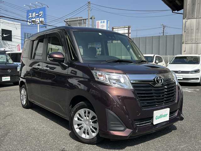 トヨタ ルーミー G 埼玉県 2020(令2)年 2.9万km プラムブラウンパールクリスタルシャイン ワンオーナー/純正9インチナビゲーション/レーダーブレーキ/両側電動スライドドア/CD/DVD/Bluetooth/フルセグTV/360°カメラ/オートハイビーム/アイドリングストップ/クルーズコントロール/スマートキー/オーディオ連動ステアリングスイッチ/スマートキー/FRコーナーセンサー/FRドライブレコーダー/ETC/新車保証書/取扱説明書
