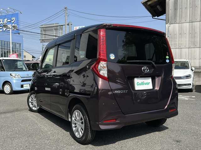 トヨタ ルーミー G 埼玉県 2020(令2)年 2.9万km プラムブラウンパールクリスタルシャイン ワンオーナー/純正9インチナビゲーション/レーダーブレーキ/両側電動スライドドア/CD/DVD/Bluetooth/フルセグTV/360°カメラ/オートハイビーム/アイドリングストップ/クルーズコントロール/スマートキー/オーディオ連動ステアリングスイッチ/スマートキー/FRコーナーセンサー/FRドライブレコーダー/ETC/新車保証書/取扱説明書