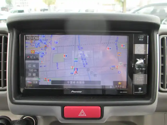 スズキ エブリィ ワゴン PZターボ スペシャル 千葉県 2018(平30)年 3.1万km ガーデニングアクアM ハイルーフ/純正ナビ、フルセグTV/バックカメラ/純正オーディオ【DVD/CD/BT/SD/USB】/レーダーブレーキサポート/両側パワースライドドア/左オートステップ/ローダウン(純正サス積込)/HIDヘッドライト&黄LEDフォグ(純正積込)/ナビ連動ステアリングスイッチ/革調シートカバー/メッキドアミラー(純正積込)/LED室内灯(純正積込)/社外ホーン(純正積込)/ルームミラー型前後ドライブレコーダー/ETC、スペアキー/取扱説明書/ナビ取扱説明書/新車時保証書/整備記録簿(R3/R5)