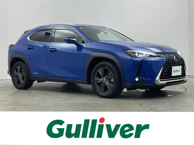 レクサス ＵＸ 250h バージョンC 埼玉県 2018(平30)年 2.9万km セレスティアルブルーガラスフレーク メーカーナビ　パノラミックビューモニター　ＢＳＭ　ビルトインＥＴＣ２．０　前後ドライブレコーダー　セーフティシステムプラス　レーダークルーズ　ステアリングヒーター　シートヒーター　メモリシート　ＬＥＤ