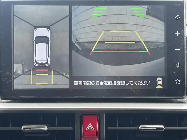 トヨタ ライズ Z 福岡県 2025(令7)年 0.1千km ブラックマイカメタリック/シャイニングホワイトパール ライズHV/登録時12km/ワンオーナー/モデリスタエアロ(フロント/サイド/リヤ)/2トーン(ブラックマイカメタリック/シャイニングホワイトパール)/純正9インチディスプレイオーディオ/　(AM/FM/Bluetooth/Android Auto/Apple CarPlay/フルセグTVキット)/パノラミックビューモニター/バック/フロント/サイドカメラ/スマートアシスト/・衝突警報/・衝突回避支援ブレーキ/・ブレーキ制御付誤発進抑制/・車線逸脱警報/・車線逸脱抑制制御/・路側逸脱警報/・ふらつき警報/・先行車発進お知らせ/・標識認識/・全車速追従機能/・レーンキープコントロール/ブラインドスポットモニター/コーナーセンサー/オートライト/リヤフォグランプ/純正17インチアルミホイール/革巻ステアリング/ステアリングスイッチ/シートヒーター(D/N)/USB端子×3/アクセサリーソケット/ISOFIX/スペアキー×1/保証書/取扱説明書/ナビ取扱説明書