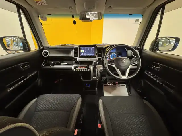 スズキ クロスビー HYBRID MZ 群馬県 2018(平30)年 7.3万km キャラバンアイボリーパールメタリック/ホワイト 2トーンルーフ スズキセーフティサポート/・衝突軽減ブレーキ/・レーンキープアシスト/・リヤコーナーセンサー/・オートマチックハイビーム/・クルーズコントロール/純正8インチナビ/　　フルセグTV/　　FM/AM/BT/SD/USB/MSV/別付けバックカメラ/LEDオートライト/フォグランプ/前席シートヒーター/純正16インチAW/純正ドライブレコーダー/純正フロアマット/純正ドアバイザー/パドルシフト/ヒーターミラー/横滑り防止機能/スマートキー/ビルトインETC