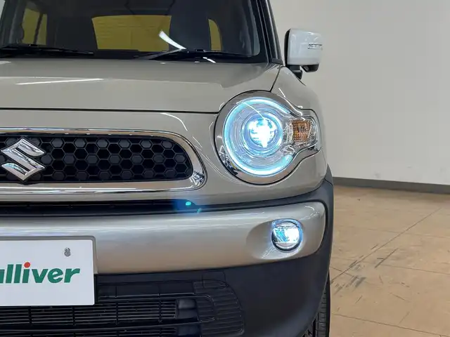 スズキ クロスビー HYBRID MZ 群馬県 2018(平30)年 7.3万km キャラバンアイボリーパールメタリック/ホワイト 2トーンルーフ スズキセーフティサポート/・衝突軽減ブレーキ/・レーンキープアシスト/・リヤコーナーセンサー/・オートマチックハイビーム/・クルーズコントロール/純正8インチナビ/　　フルセグTV/　　FM/AM/BT/SD/USB/MSV/別付けバックカメラ/LEDオートライト/フォグランプ/前席シートヒーター/純正16インチAW/純正ドライブレコーダー/純正フロアマット/純正ドアバイザー/パドルシフト/ヒーターミラー/横滑り防止機能/スマートキー/ビルトインETC