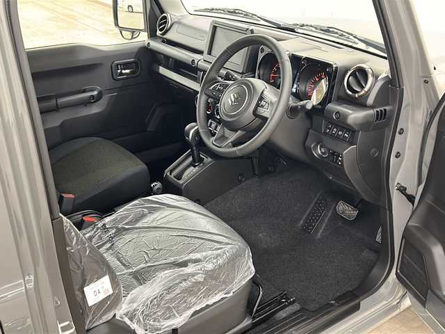 スズキ ジムニー XC 道央・札幌 2025(令7)年 0.1千km ミディアムグレー アイドリングストップ//プッシュスタート//クルーズコントロール//トランスファー