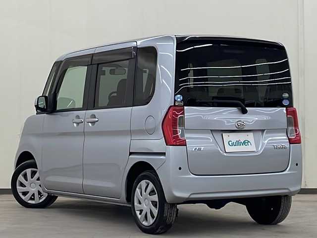 ダイハツ タント X SA 道央・札幌 2014(平26)年 9.5万km ブライトシルバーメタリック /4WD//純正ナビ：NMCK-W64D/（CD/SD/USB/ラジオ/ワンセグ）//片側パワースライドドア//横滑り防止装置//衝突被害軽減システム//アイドリングストップ//コーナーセンサー//プッシュスタート//オートライト//オートエアコン//電動格納ミラー//鉄ホイールスタッドレスタイヤ積込みあり