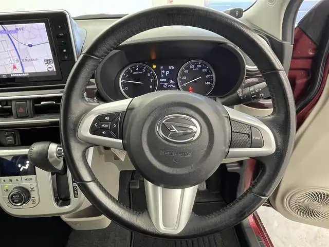 ダイハツ キャスト スタイル G ターボ VS SAⅢ 群馬県 2020(令2)年 4.3万km ファイアークォーツレッドM 純正８インチナビ　アラウンドビューモニター　シートヒーター　ＥＴＣ２．０　純正ドラレコ　アイドリングストップ　オートハイビーム　オートライト　純正アルミホイール　ＨＤＭＩ入力　純正フロアマット　禁煙車