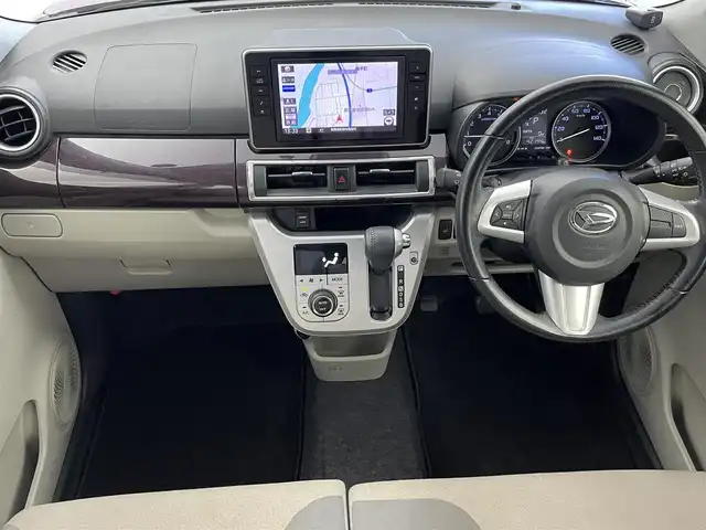 ダイハツ キャスト スタイル G ターボ VS SAⅢ 群馬県 2020(令2)年 4.3万km ファイアークォーツレッドM 純正８インチナビ　アラウンドビューモニター　シートヒーター　ＥＴＣ２．０　純正ドラレコ　アイドリングストップ　オートハイビーム　オートライト　純正アルミホイール　ＨＤＭＩ入力　純正フロアマット　禁煙車