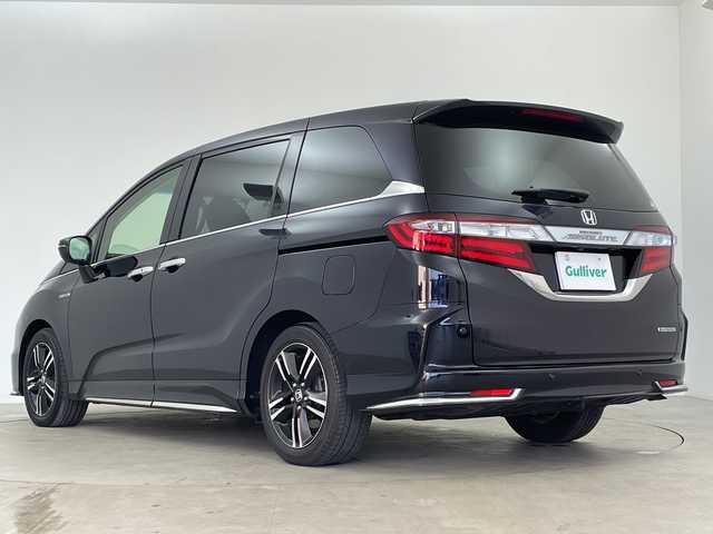 ホンダ オデッセイ ハイブリッド アブソルートセンシングEXパック 鹿児島県 2017(平29)年 4.1万km プレミアムヴィーナスブラックP ホンダセンシング/・アダプティブクルーズコントロール/・衝突軽減ブレーキ/・LKAS/・ロードサインアシスト/・先行車発進お知らせ機能/純正フリップダウンモニター　/純正８インチナビ　/バックカメラ　/オートハイビーム　/ＬＥＤヘッドライト　/ブラインドスポットモニター/パワーシート/AC1500W/ウェルカムライト/純正ラバーフロアマット/サンシェード/アクティブコーナリングライト/ETC