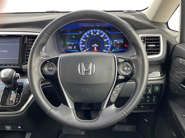 ホンダ オデッセイ ハイブリッド アブソルートセンシングEXパック 鹿児島県 2017(平29)年 4.1万km プレミアムヴィーナスブラックP ホンダセンシング/・アダプティブクルーズコントロール/・衝突軽減ブレーキ/・LKAS/・ロードサインアシスト/・先行車発進お知らせ機能/純正フリップダウンモニター　/純正８インチナビ　/バックカメラ　/オートハイビーム　/ＬＥＤヘッドライト　/ブラインドスポットモニター/パワーシート/AC1500W/ウェルカムライト/純正ラバーフロアマット/サンシェード/アクティブコーナリングライト/ETC