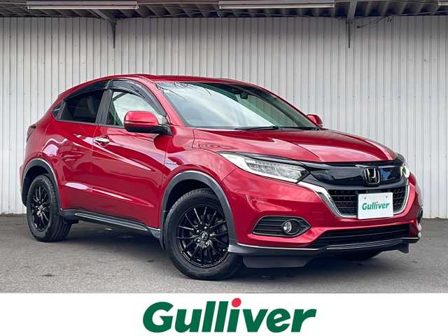 ホンダ ヴェゼル ハイブリッド X ホンダセンシング 長野県 2018(平30)年 7.2万km プレミアムクリスタルレッドM ４WD/純正メモリナビ/バックカメラ/ドライブレコーダー/社外16インチアルミ/純正アルミ夏タイヤ積込/プッシュスタート/クルーズコントロール/ワンオーナー/保証書・取説/スペアキー