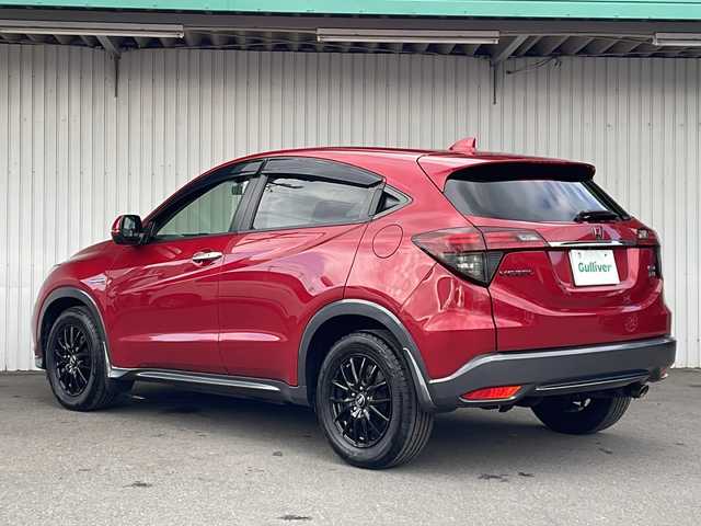 ホンダ ヴェゼル ハイブリッド X ホンダセンシング 長野県 2018(平30)年 7.2万km プレミアムクリスタルレッドM ４WD/純正メモリナビ/バックカメラ/ドライブレコーダー/社外16インチアルミ/純正アルミ夏タイヤ積込/プッシュスタート/クルーズコントロール/ワンオーナー/保証書・取説/スペアキー