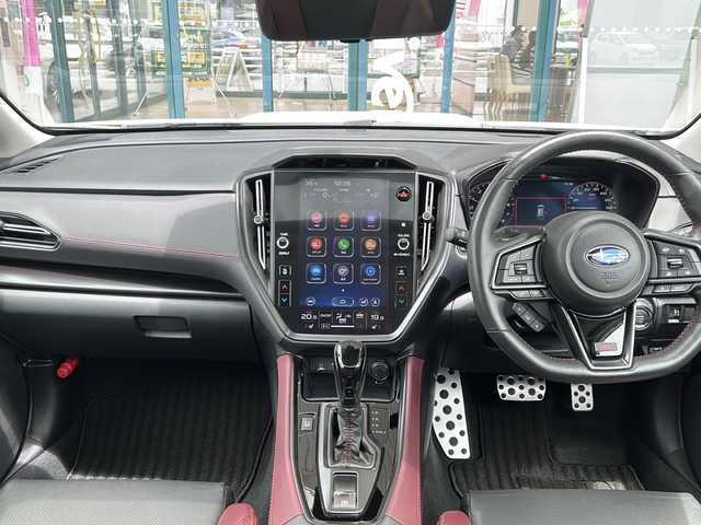 スバル レヴォーグ 1．8STIスポーツ EX 愛知県 2022(令4)年 3.7万km クリスタルホワイトP 登録時走行距離37348キロ/純正ナビゲーション/(Bluetooth/USB入力/AUX/iPod/AMFMラジオ)/バックカメラ/サイド、フロントビューカメラ/純正エアロ/AME STEINER SUPERIORITYホイール/純正タイヤあり/サンルーフ/運転席、助手席パワーシート/運転席、助手席シートヒーター/パワーバックドア/ビークルダイナミクスコントロールシステム/オートビークルホールド/プリクラッシュブレーキ/後退時ブレーキアシスト/追従式クルーズコントロール/レーンキープアシスト/後側方警戒支援システム/ステアリング連動ヘッドランプ/オートハイビーム/ETC/ワンオーナー/取扱説明書