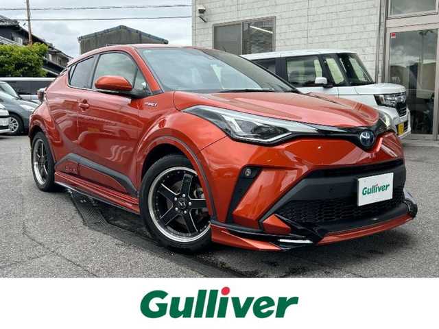 トヨタ Ｃ－ＨＲ G 愛知県 2020(令2)年 9万km オレンジM ワンオーナー/バックカメラ/純正ETC/純正エアロパーツ/純正SDナビ/Bluetooth//USB再生/スマートフォン連携/社外ドライブレコーダー前後/クルーズコントロール/レーンキープアシスト/前後コーナーセンサー/ABS/盗難防止装置/ヒートシーターD＋N席/カーテンエアバック/純正フロアマット/社外アルミホイール/エンジンスタートボタン/スマートキー/保証書/取扱説明書