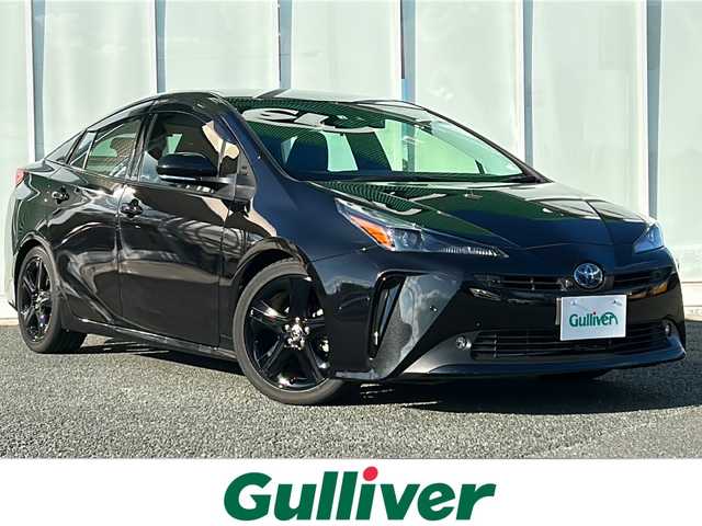 トヨタ プリウス S ツーリングセレ ブラックED 福岡県 2022(令4)年 2.8万km プレシャスブラックパール 純ナビ9インチ(AM/FM/DVD/TV/BT)/アラウンドビューモニター/バックカメラ/トヨタセーフティセンス/社外前後ドラレコ(TZ-DR210)/ビルトインETC/TVキャンセラー/D席＋N席シートヒーター/前後コーナーセンサー/合皮レザーシート/専用LEDヘッドライト＆フォグランプ/専用LEDアクセサリーランプ/専用17インチアルミホイール/ブラック塗装センターピラーガーニッシュ
