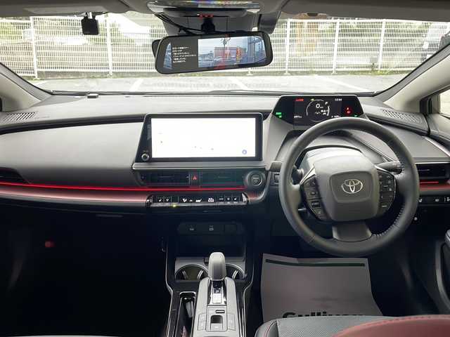 トヨタ プリウス Z 福島県 2024(令6)年 0.7万km グレー ワンオーナー　フルセグTV　　メーカー純正ナビ　ETC　純正AW　クルコン追従　全方位カメラ　衝突軽減　車両脱線　プッシュスタート　ステアリングスイッチ　純正フロアマット　メモリーシート　シートヒーター　パワーバックドア　ステアリングヒーター　デジタルインナーミラー