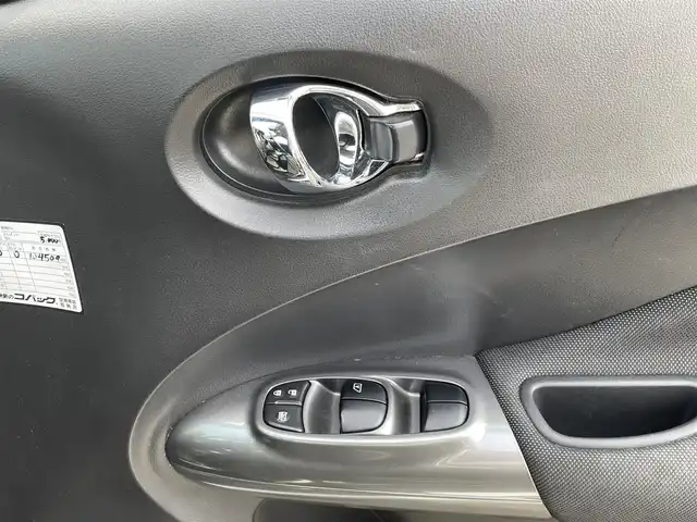 日産 ジューク 15RX Vセレクション 宮崎県 2016(平28)年 13.4万km ブリリアントホワイトパール 純正ナビ/（MM115D-W）（BT）（ワンセグTV）/パワーステアリング/プッシュスタート/パワーウインドウ/エアバックW/純正LEDヘッドライト/純正フロアマット/バックカメラ/パーキングアシスト/オートライト/横滑り防止装置/盗難防止装置/ABS/AAC/ETC