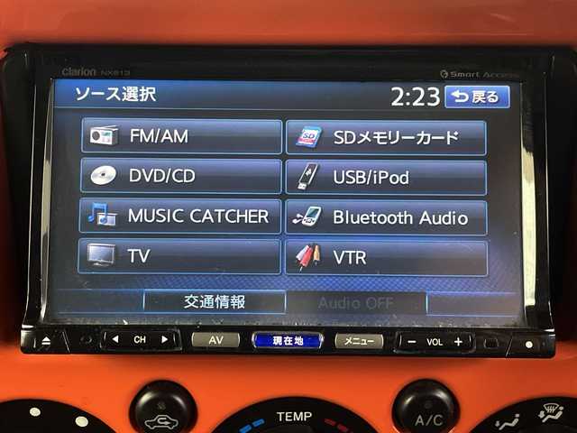 トヨタ ＦＪクルーザー 埼玉県 2014(平26)年 10.9万km オレンジ/ホワイト 社外ナビ/　（FM/AM/Bluetooth/iPod/DVD/CD）/フルセグテレビ/バックカメラ/ドライブレコーダー/フロアマット/コーナーセンサー/背面タイヤ/ETC