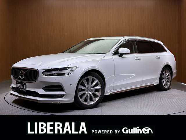 ボルボ Ｖ９０ D4 モメンタム 千葉県 2018(平30)年 5.3万km クリスタルホワイトP ＡＣＣ　/白革シート　/純正ナビ　/ＴＶ　/３６０°/Ｂｌｕｅｔｏｏｔｈ接続　/電動シート　/シートヒーター　/パークアシスト　/電動リアゲート　/ＬＥＤヘッドライト　/衝突軽減ブレーキ　/ＢＬＩＳ　/ＬＫＡ　/ＥＴＣ　/禁煙車