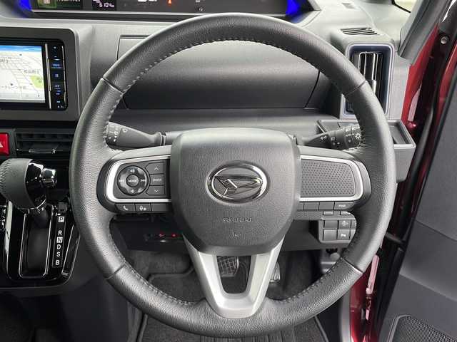 ダイハツ タント カスタム RS 山口県 2023(令5)年 0.7万km ファイアークォーツレッドM 社外メモリナビ/・HDMI/・フルセグテレビ/・Bluetooth/バックカメラ/ETC/スマートアシスト/・衝突回避支援ブレーキ/・衝突被害軽減ブレーキ/・衝突警報機能/・誤発進抑制制御機能/・先行車発進お知らせ機能/・車線逸脱警報機能/・オートハイビーム/両側パワースライドドア/プッシュスタート/スマートキー/アイドリングストップ/純正LEDヘッドライト/フォグランプ/純正アルミホイール15インチ/コーナーセンサー/純正フロアマット/取扱説明書